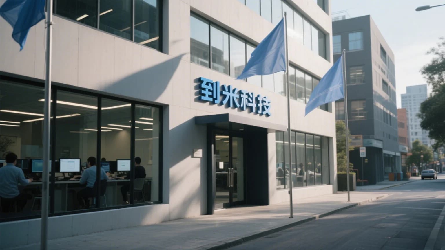 到米科技办公环境