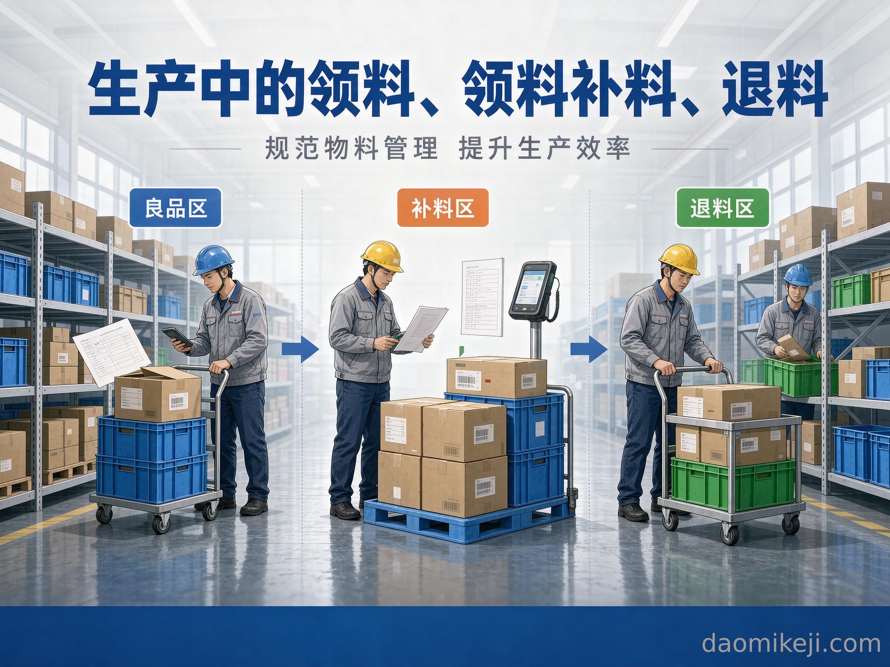 生产领料：看似最基础的动作，实则是成本管控的第一道关口